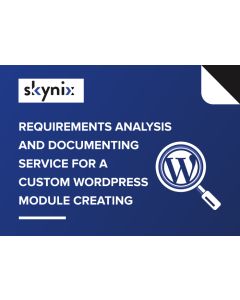 Requirements Analysis and Documenting Service for a Custom Wordpress Module Creating 