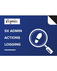 SX Admin Actions Logging